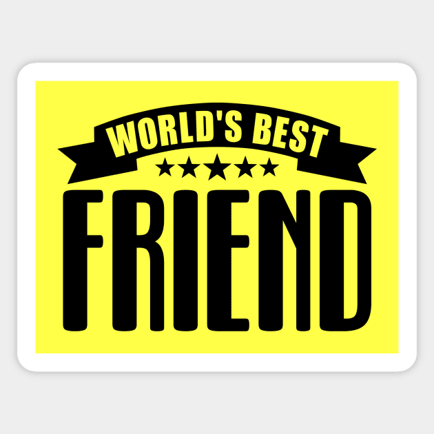 World's Best Friend Sticker by colorsplash